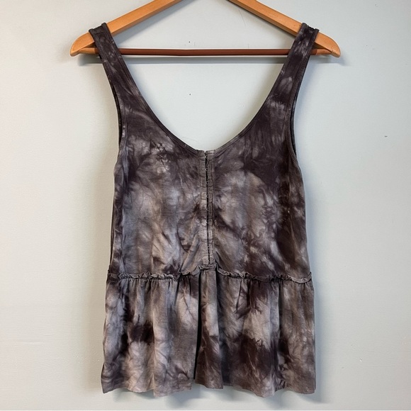 American Eagle Outfitters Tops - AEO grey flowy soft crop tank-S